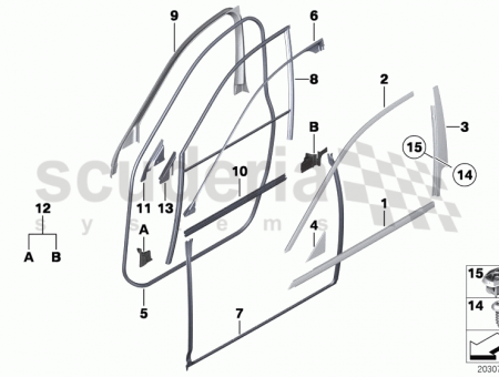 Photo of Set seals end plate 51 35…