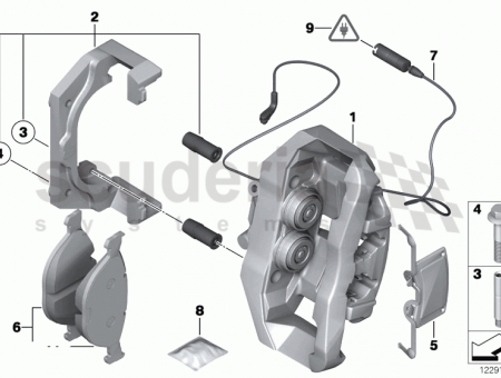 Photo of Caliper housing left 34 11…