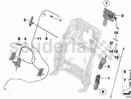 Photo of Drive backrest width adjustment 52 10…