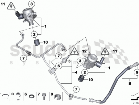 Photo of Fuel feed line 13 53…