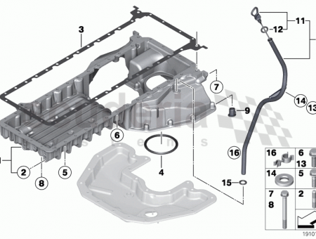 Photo of Oil pan upper part 11 13…