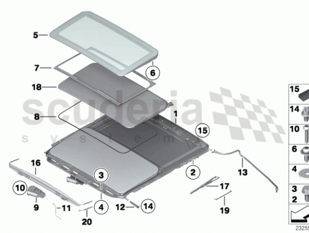 Photo of Mechanism sliding roof 54 10…