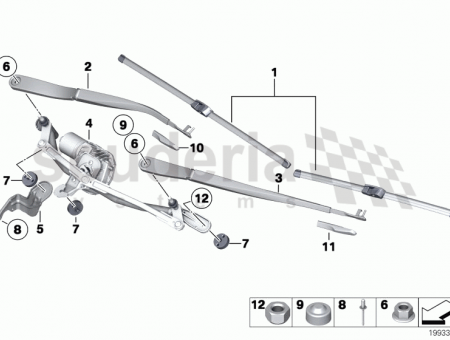 Photo of Set of wiper blades 61 61…