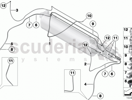 Photo of Pipe rear right air spring 37 23…