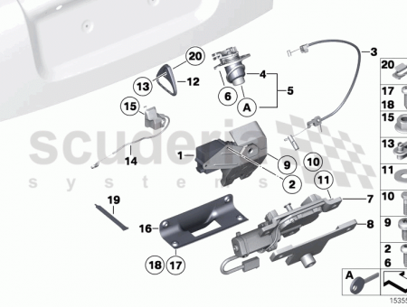 Photo of TRUNK LID POWER LOCK DRIVE 67 10…