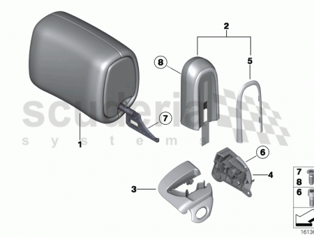 Photo of Cover belt guide left 52 10…