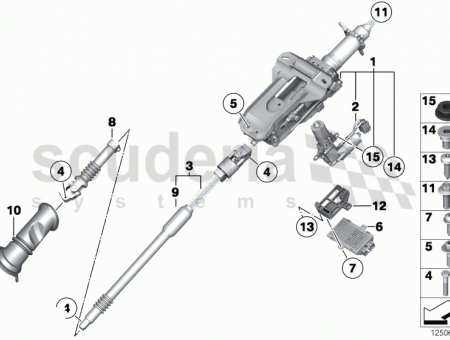 Photo of Steering column control unit 32 30…