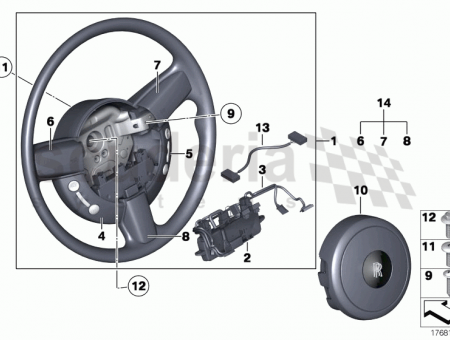 Photo of Horn switch left 32 34…