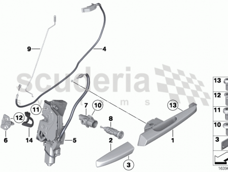 Photo of System latch right 51 21…