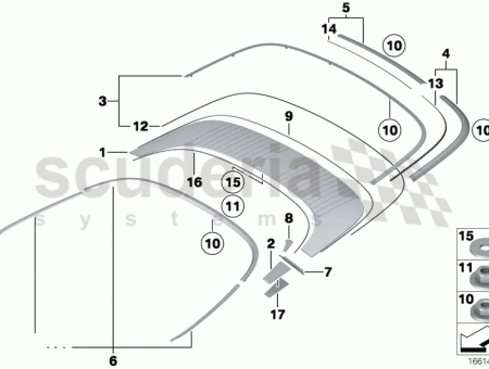 Photo of Seal trim strip middle 51 17…