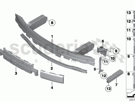 Photo of Carrier bumper front 51 64…