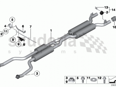 Photo of Exhaust front and intermediate 18 30…