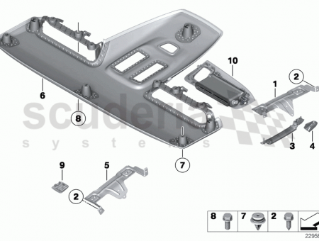 Photo of Trim rear air conditioning 51 44…